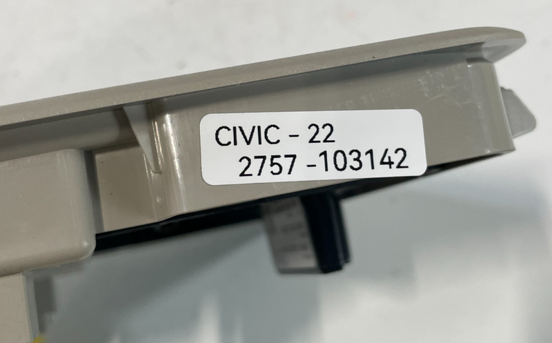 Load image into Gallery viewer, 2022-2025 HONDA CIVIC INTERIOR OVERHEAD CONSOLE DOME MAP LIGHT W/ SWITCH #103142
