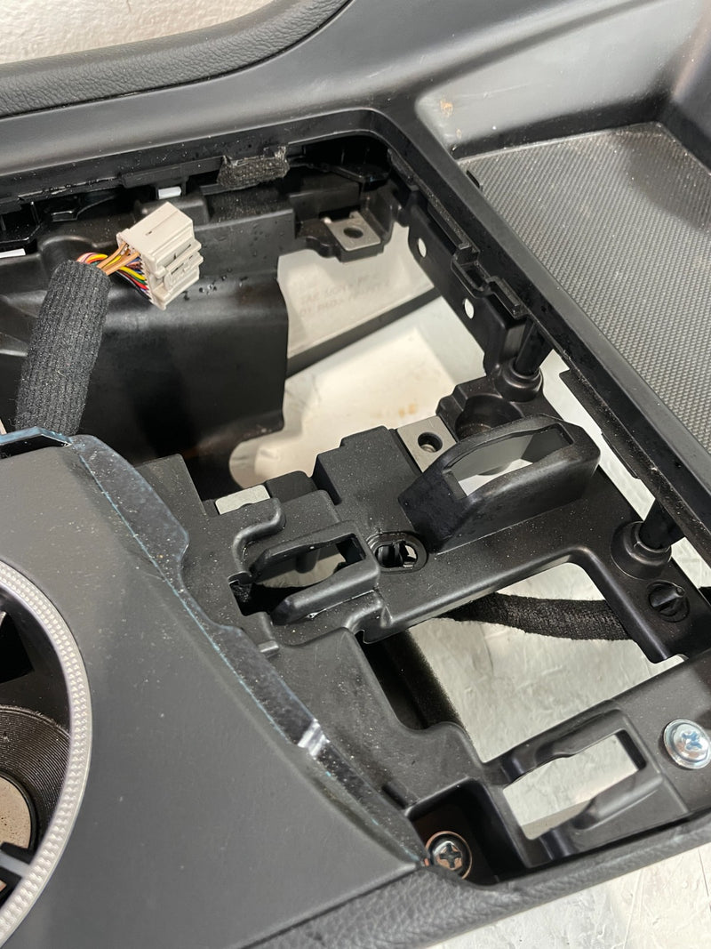Load image into Gallery viewer, 2019-2025 GENESIS G70 CENTER CONSOLE TRIM BEZEL COVER PANEL BLACK # 104349
