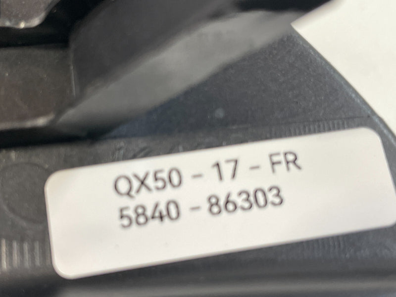 Load image into Gallery viewer, 13-17 INFINITI EX37 QX50 FRONT RIGHT PASSENGER DOOR WINDOW SWITCH BEZEL # 86303
