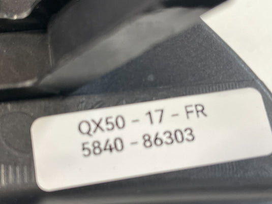 13-17 INFINITI EX37 QX50 FRONT RIGHT PASSENGER DOOR WINDOW SWITCH BEZEL