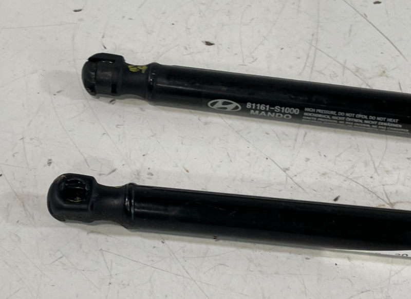 Load image into Gallery viewer, 19-23 HYUNDAI SANTA FE LEFT &amp; RIGHT SIDE HOOD BONNET LIFT SUPPORT PAIR # 102931
