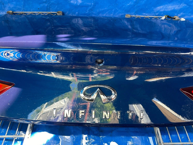 Load image into Gallery viewer, INFINITI Q60 COUPE TRUNK LID DECK TAIL GATE HATCH BLUE (RAY) 17-20 # OR15-TRC283
