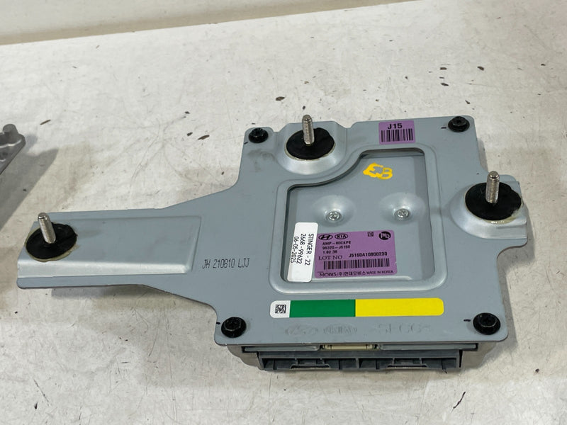 Load image into Gallery viewer, KIA STINGER GT-LINE ENGINE &amp; TRANS CONTROL MODULE &amp; AUDIO AMP W/ KEY FOB #99622
