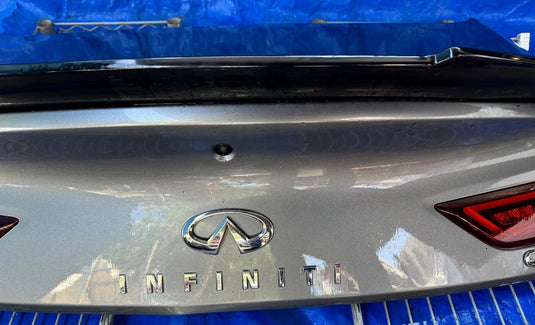 INFINITI Q60 COUPE TRUNK LID DECK TAIL GATE HATCH GRAY (KAD) 17-20