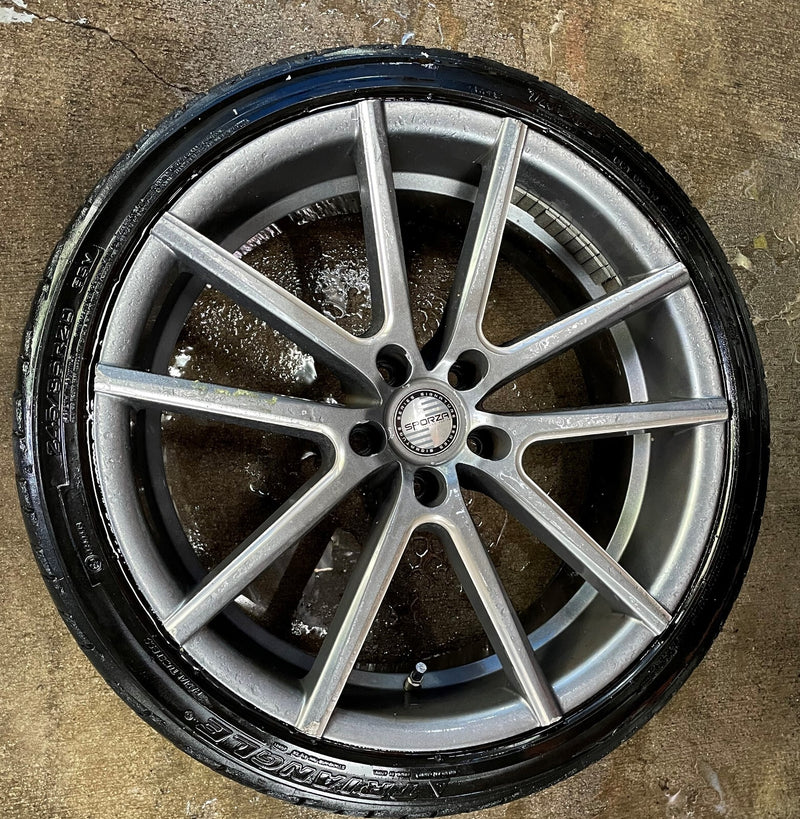 Load image into Gallery viewer, FOR 2015 INFINITI Q50 20'' INCH SPORZA V5 WHEEL RIM W/ TIRE (ONLY 1) # ML1-WH795
