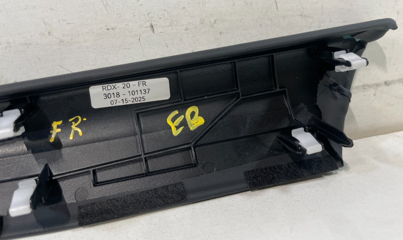 Load image into Gallery viewer, 2019-2024 ACURA RDX RIGHT PASSENGER SIDE DASH MOLDING TRIM COVER PANEL # 101137
