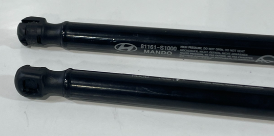 19-23 HYUNDAI SANTA FE LEFT & RIGHT SIDE HOOD BONNET LIFT SUPPORT PAIR