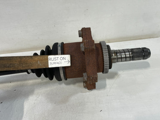 09-17 INFINIT FX35 FX37 QX70 REAR RIGHT SIDE CV AXLE SHAFT W/ FLANGE AXLE