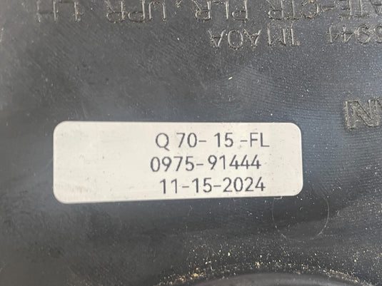 15-19 INFINITI Q70 Q70L FRONT LEFT SEAT BELT RETRACTOR W/ PRE CRASH BLACK