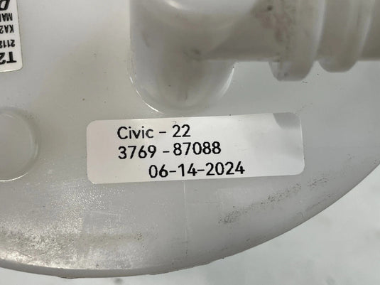 2022 - 2025 HONDA CIVIC FUEL GAS TANK PUMP LEVEL SENSOR SENDING UNIT