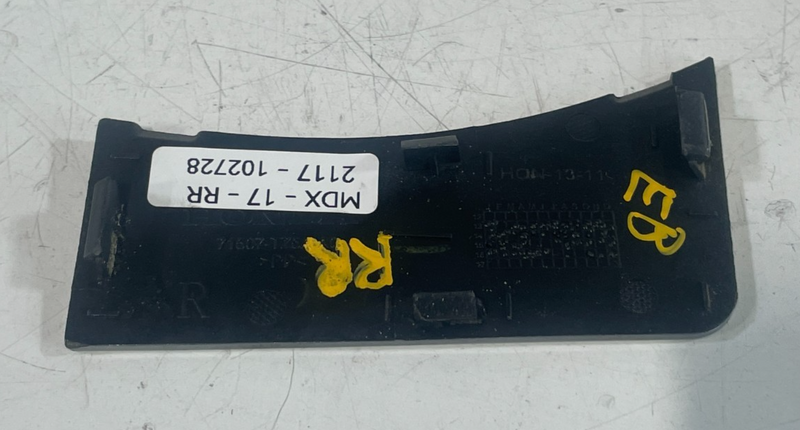Load image into Gallery viewer, 17-20 ACURA MDX REAR RH INNER BUMPER TO BODY FILLER PANEL SILVER NH830M # 102728
