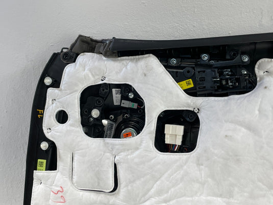 2022 - 2023 GENESIS G70 FRONT LEFT DRIVER SIDE DOOR TRIM PANEL BLACK