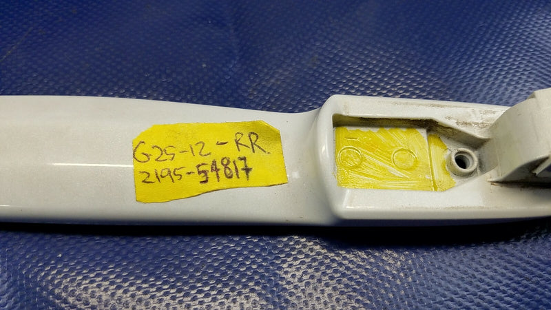 Load image into Gallery viewer, 2009-2015 INFINITI G25 G37 Q40 SEDAN REAR OUTSIDE DOOR HANDLE WHITE QAA # 54817

