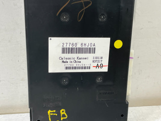 17-19 INFINITI Q50 Q60 AC AMPLIFIER TEMPERATURE CLIMATE CONTROL MODULE