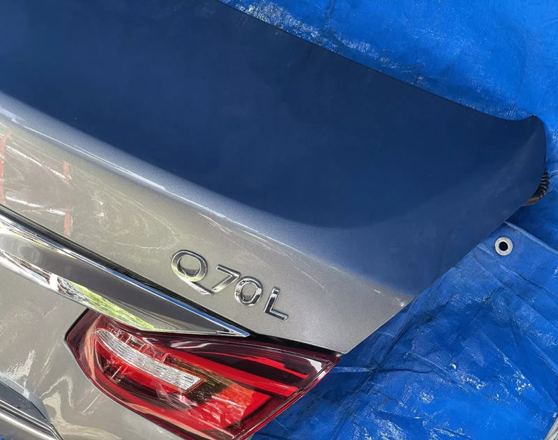 Load image into Gallery viewer, INFINITI Q70 Q70L TRUNK LID DECK TAIL GATE HATCH GRAY KAD 2015-2019 #OR15-TRS313
