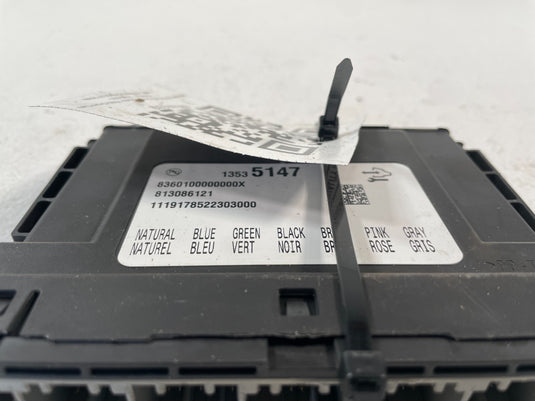 2019 CHEVROLET SILVERADO 1500 ENGINE & BODY CONTROL MODULE W/ KEY FOB