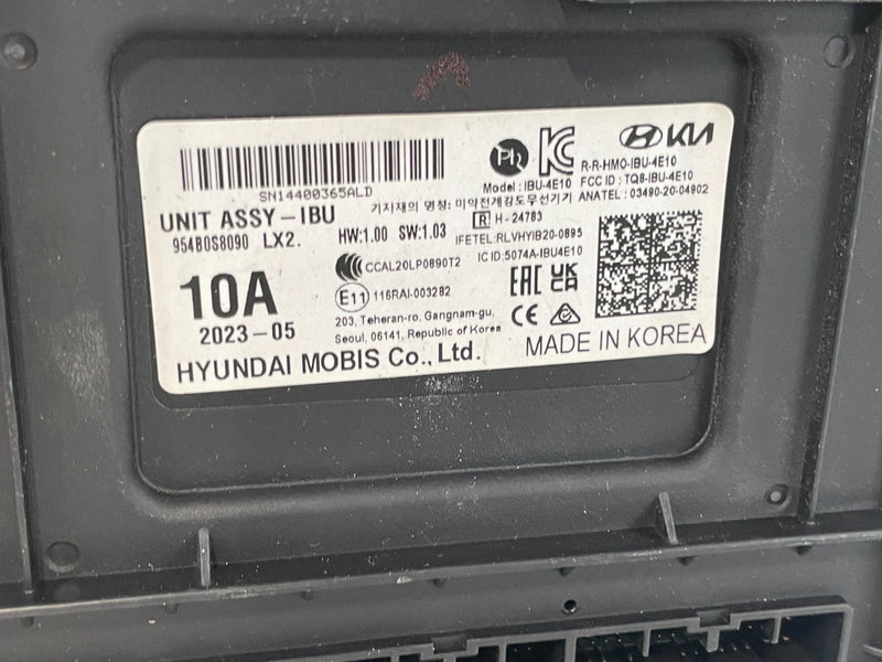 Load image into Gallery viewer, 2023 HYUNDAI PALISADE ENGINE &amp; BODY CONTROL MODULE ECM BCM W/ KEY FOB # 103332
