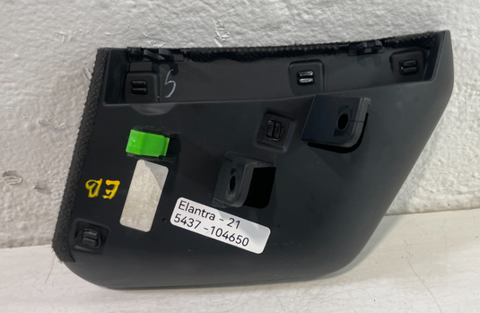 2021-2025 HYUNDAI ELANTRA LEFT SPEEDOMETER CLUSTER SIDE PANEL TRIM COVER