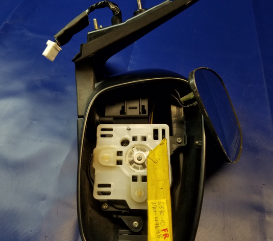 08-15 INFINITI G37 Q60 COUPE RIGHT SIDE VIEW DOOR MIRROR GRAY W/O CAMERA