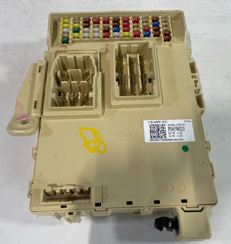 Load image into Gallery viewer, 2022-2025 HYUNDAI TUCSON FUSE RELAY CABIN JUNCTION BOX 91950-CW020 2.5L # 104853
