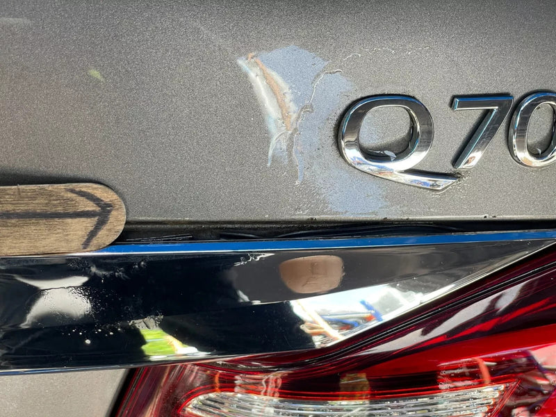 Load image into Gallery viewer, INFINITI Q70 Q70L TRUNK LID DECK TAIL GATE HATCH GRAY KAD 2015-2019 #OR15-TRS313
