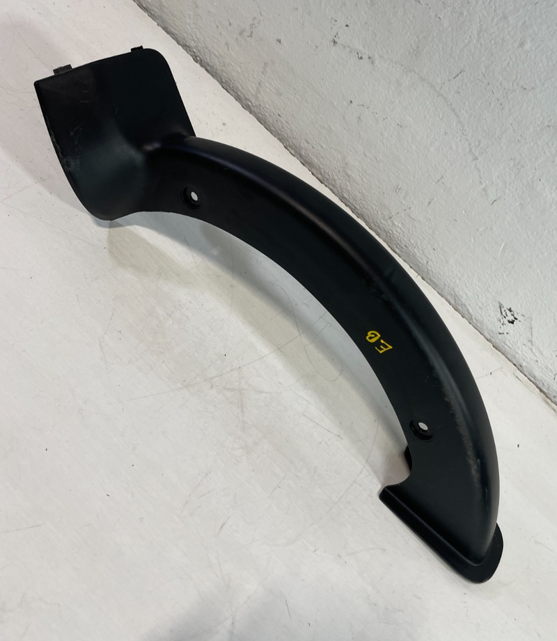 Load image into Gallery viewer, 2022 - 2025 GENESIS G70 REAR LEFT SIDE TRUNK LID HINGE LEVER TRIM BLACK # 104261

