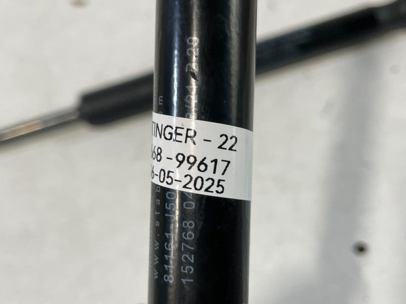 Load image into Gallery viewer, 18-23 KIA STINGER FRONT LEFT &amp; RIGHT SIDE HOOD BONNET LIFT SUPPORT PAIR # 99617
