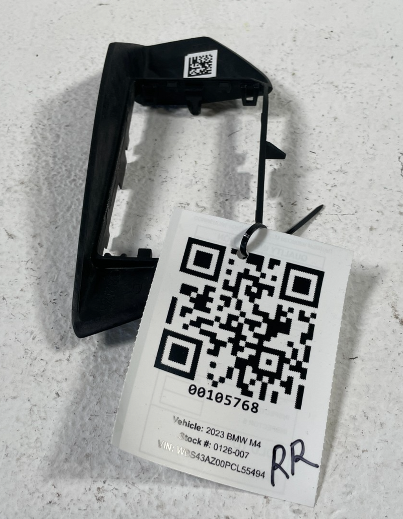 Load image into Gallery viewer, 2021 - 2025 BMW G82 M4 REAR RIGHT PASSENGER SIDE RADAR SENSOR BRACKET # 105768
