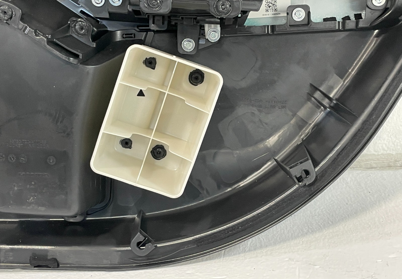 Load image into Gallery viewer, 2022-25 HONDA CIVIC REAR LEFT DRIVER SIDE INTERIOR DOOR TRIM PANEL BLACK #100020
