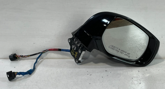 2017-2019 INFINITI Q60 RIGHT SIDE VIEW DOOR MIRROR W/CAMERA WHITE (QAB)