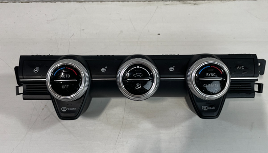 22-23 GENESIS G70 FRONT DUAL ZONE A/C TEMPERATURE CLIMATE CONTROL PANEL