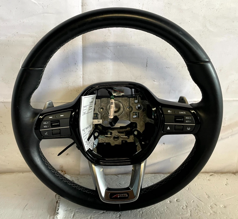 Load image into Gallery viewer, 23-25 ACURA INTEGRA STEERING WHEEL BLACK LEATHER W/ CONTROL SWITCHES 1.5L 106706
