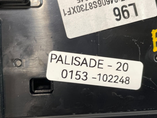 2020 - 2022 HYUNDAI PALISADE CENTER CONSOLE DRIVE MODE SWITCH BLACK