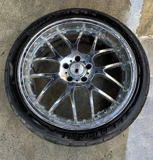 FOR 09-20 NISSAN 370Z 20" MSR WHEEL RIM 255/35ZR20 W/ TIRE (ONLY 1)