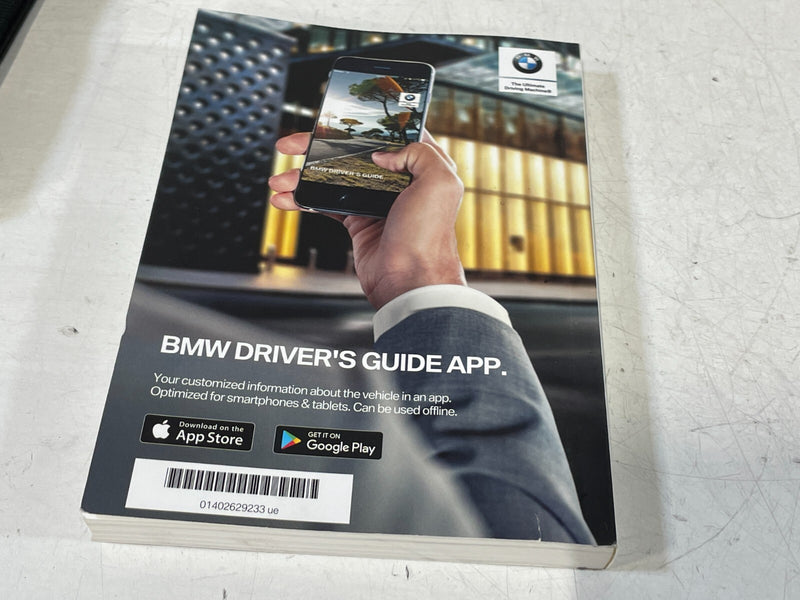 Load image into Gallery viewer, 2020 BMW 3 &amp; 5 SERIES SEDAN OWNERS MANUAL SET WITH BLACK COVER CASE # 98425i
