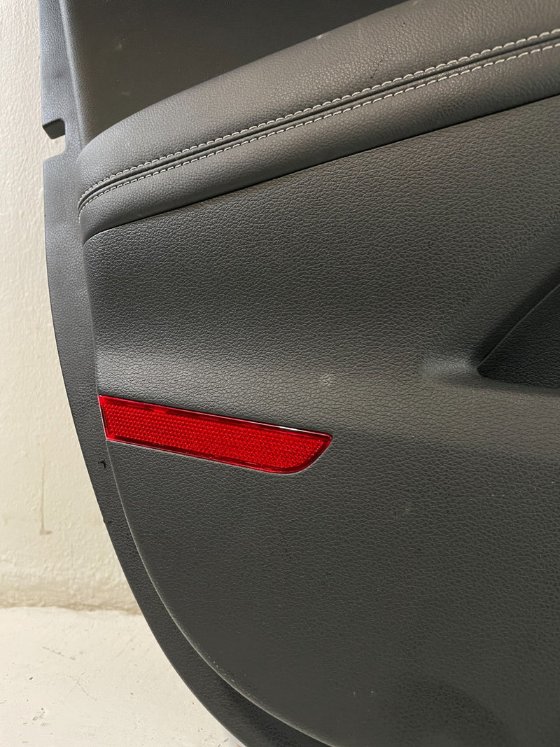 Load image into Gallery viewer, 2022-2023 GENESIS G70 FRONT LEFT DRIVER SIDE DOOR TRIM PANEL BLACK # 104324

