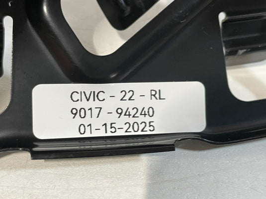 2022 - 2025 HONDA CIVIC REAR LEFT DRIVER SIDE BUMPER STAY SIDE BRACKET