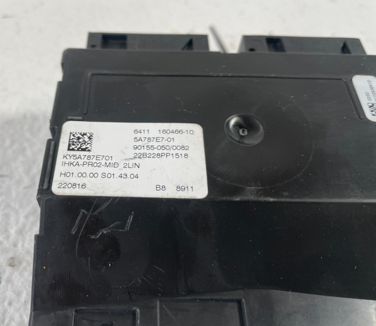 2018-2025 BMW G82 M4 M3 M2 HVAC TEMPERATURE CLIMATE CONTROL MODULE