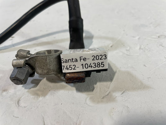 2021-2023 HYUNDAI SANTA FE NEGATIVE BATTERY CABLE WIRE W/ SENSOR 2.5L