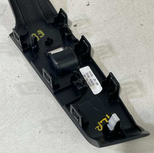 2022 - 2025 HONDA CIVIC REAR RIGHT SIDE POWER DOOR WINDOW SWITCH BEZEL
