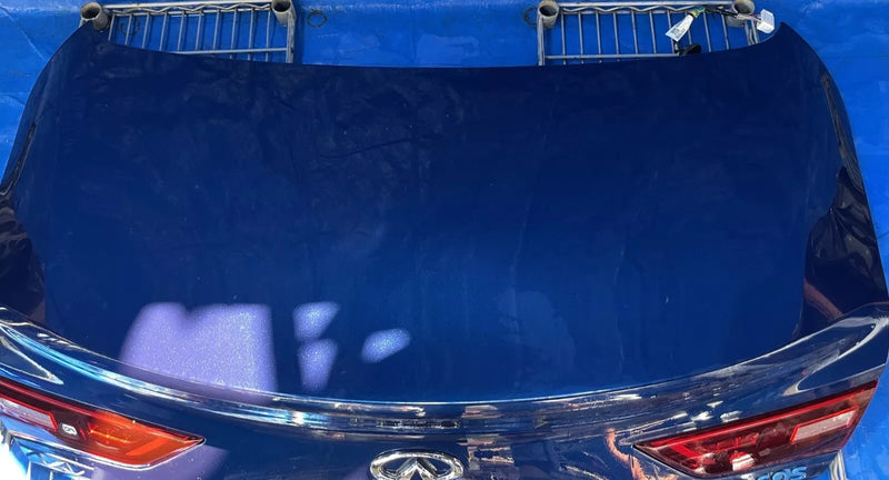 Load image into Gallery viewer, INFINITI Q60 COUPE TRUNK LID DECK TAIL GATE HATCH BLUE (RAY) 17-20 # OR15-TRC283

