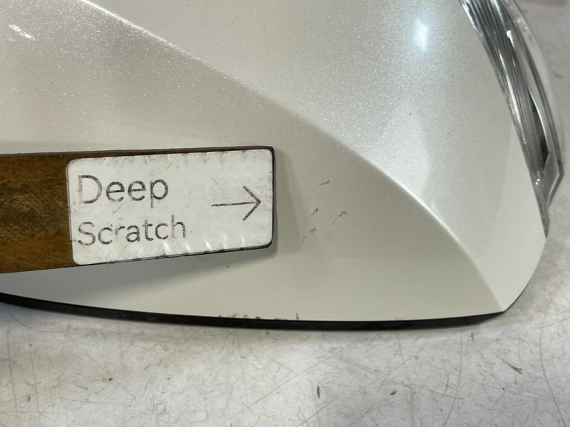 Load image into Gallery viewer, 2017-2019 INFINITI Q60 RIGHT SIDE VIEW DOOR MIRROR W/CAMERA WHITE (QAB) #98730
