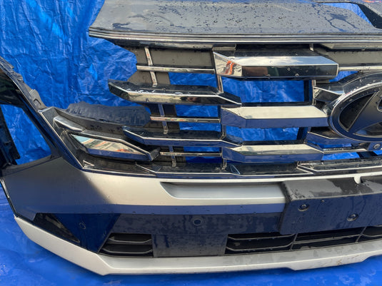 2025 HYUNDAI TUCSON LIMITED FRONT BUMPER ASSY W/ PARK SENSOR BLACK (S3B)