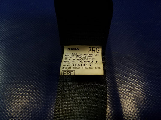 2007-2015 INFINITI G25 G35 G37 Q40 FRONT RIGHT SIDE SEAT BELT RETRACTOR