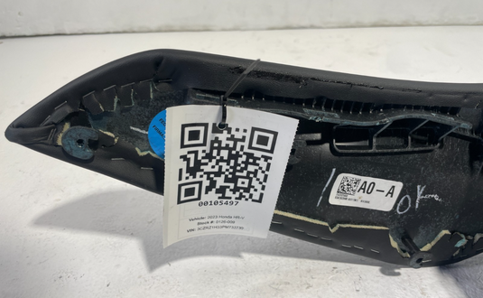 2023-2025 HONDA HR-V LX UPPER CENTER CONSOLE TRIM PANEL ASSEMBLY BLACK