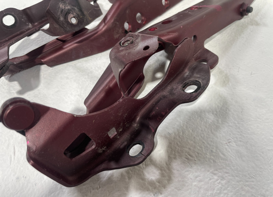 2019-2025 ACURA RDX FRONT LEFT & RIGHT SIDE HOOD BONNET HINGES PAIR RED