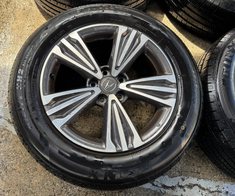 Load image into Gallery viewer, ACURA MDX 18x8 3 SLIT 5 SPOKE ALLOY WHEEL W/TIRE (SET#4) 2017-2018 # ML7-WH1306
