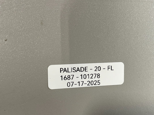 2020-2023 HYUNDAI PALISADE FRONT LEFT DRIVER SIDE SUNVISOR SUN VISOR GRAY 101278