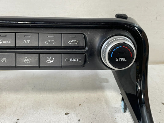 2018-2023 KIA STINGER AC HEATER TEMPERATURE CLIMATE CONTROL SWITCH PANEL