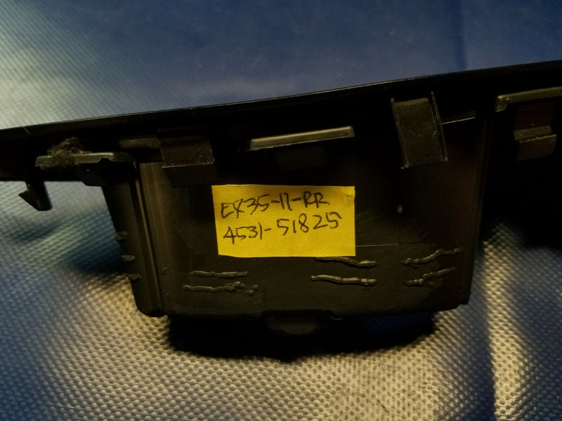 Load image into Gallery viewer, 2008 - 2012 INFINITI EX35 REAR RIGHT PASSENGER SIDE DOOR WINDOW SWITCH # 51825
